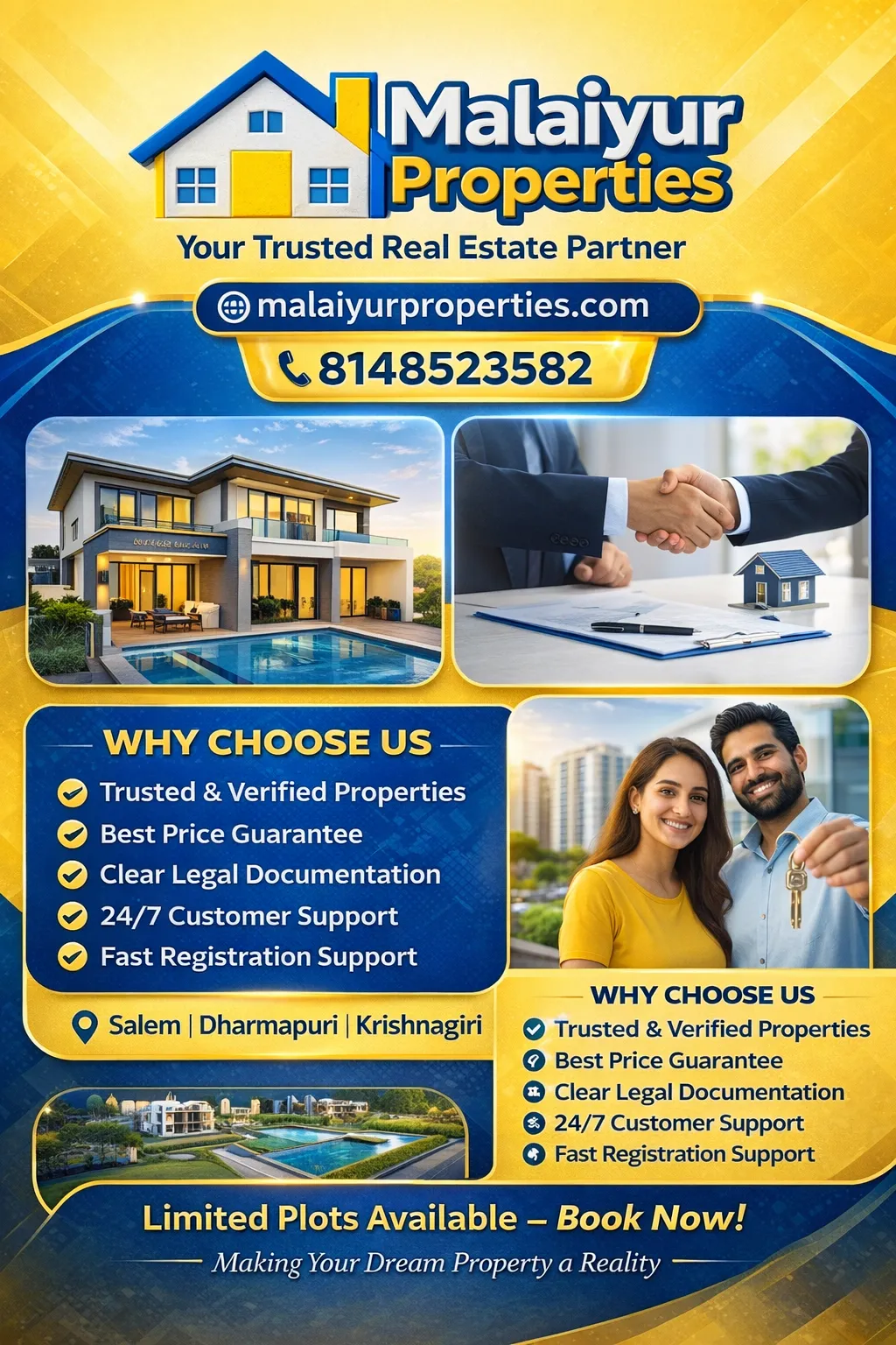 Best lands and top selling plots