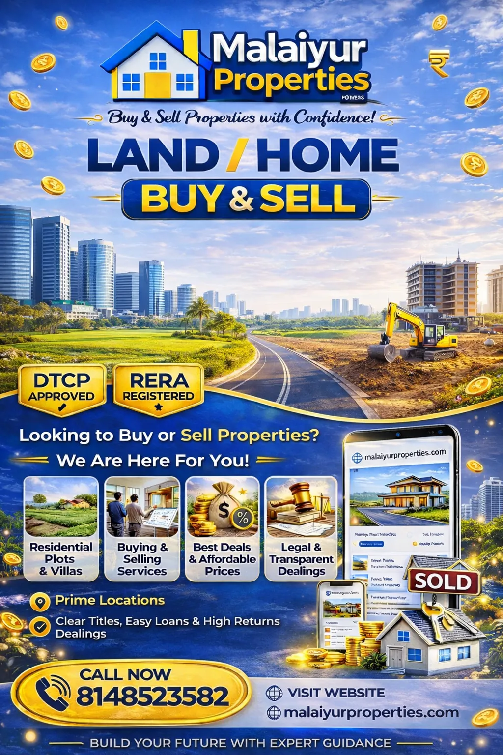 Why Smart Buyers Are Choosing Malaiyur Properties in Tamil Nadu