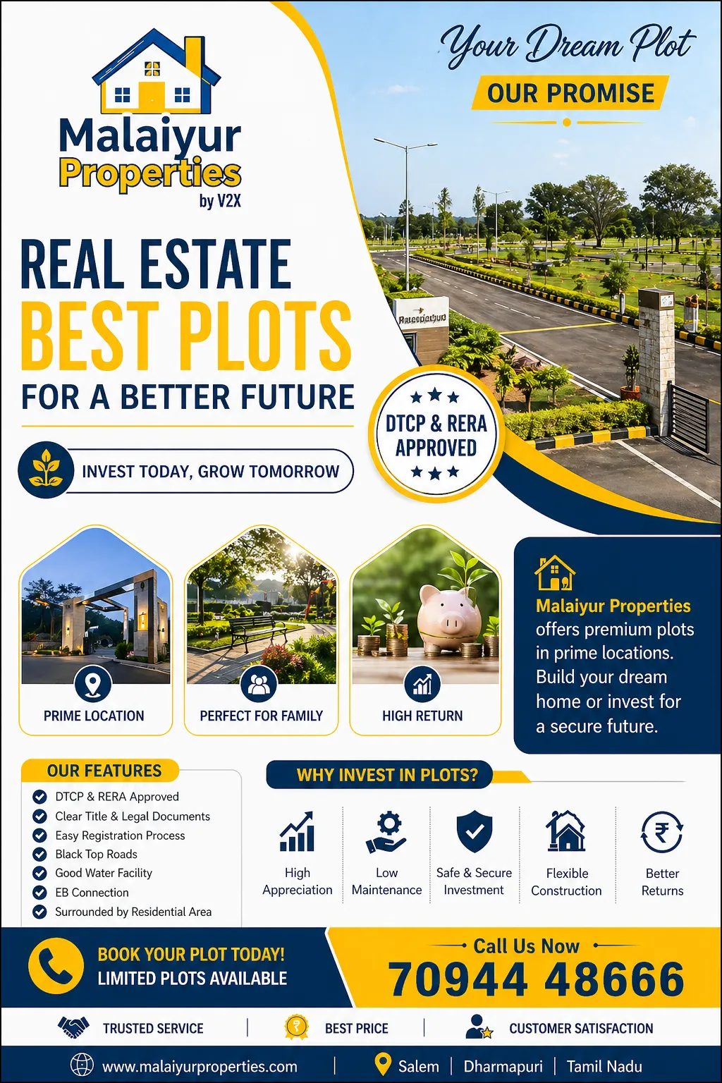 Why Many Smart Buyers Are Choosing Malaiyur Properties in Tamil Nadu 🔥